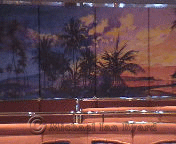 Stage in one of the Lounges